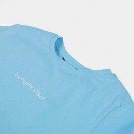 Awesome Vibes Boys Light Green T-Shirts