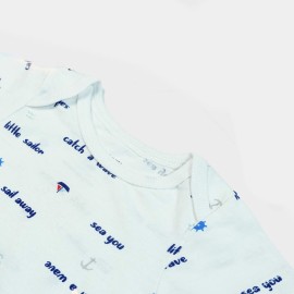 Summer Infants Light Green Rompers and Body suits