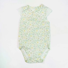 Happy Always Infants Light Green Rompers and Body suits