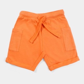 3 Pockets Infants & Boys Orange Shorts