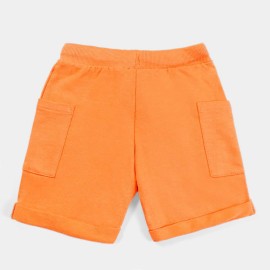 3 Pockets Infants & Boys Orange Shorts