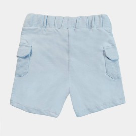 2 Pockets Infants & Boys Ice Blue Shorts