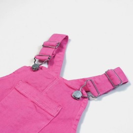 So Sweet Infants & Girls Pink Dungarees