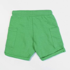 2 Pockets Infants & Boys Perot Green Shorts