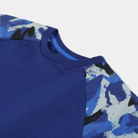Camo Boys Blue T-Shirts