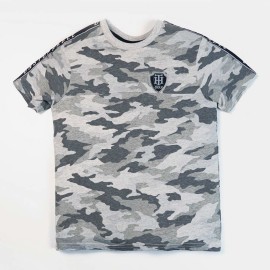 Gray Camo Boys Army T-Shirts