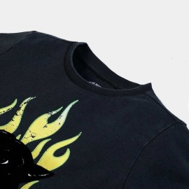 Black Tiger Boys Black T-Shirts