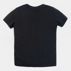 Black Tiger Boys Black T-Shirts
