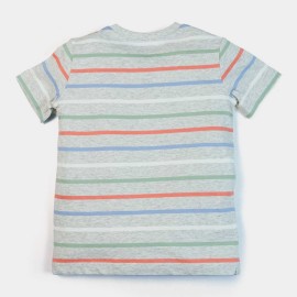 Ben 10 Boys Gray Lining T-Shirts