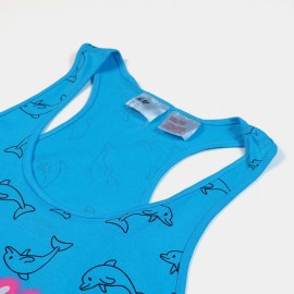 Sea Ya Girls Light Blue Frock and Dresses