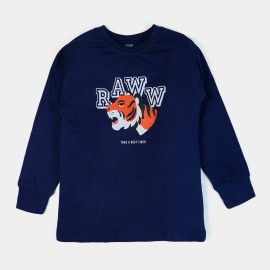RAWW Boys Navy blue Night Suits