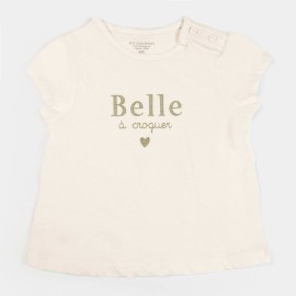 Belle Infants Off White T-Shirts