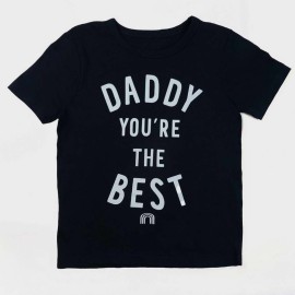 Daddy Boys Black T-Shirts
