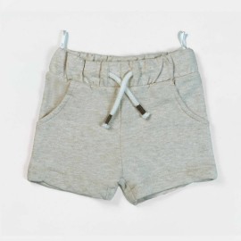 2 Pockets Cross Infants & Boys Off White Shorts