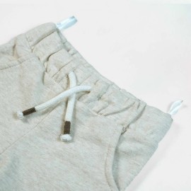 2 Pockets Cross Infants & Boys Off White Shorts
