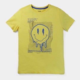 Smile Boys Yellow T-Shirts