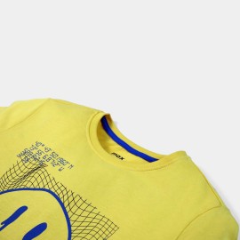 Smile Boys Yellow T-Shirts