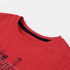 New Heights Boys Red T-Shirts