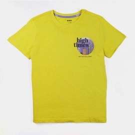 High Times Boys Yellow T-Shirts