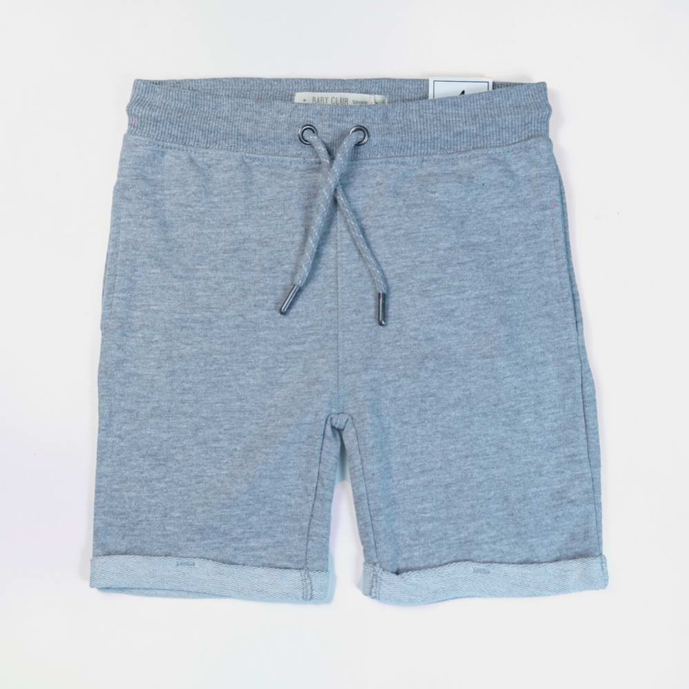 Pull On Boys Light Gray Shorts