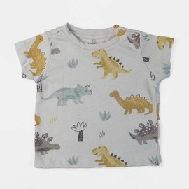 Dinos Infants Off White T-Shirts