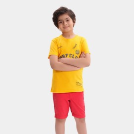 Surf Club Boys Yellow T-Shirts