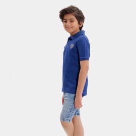 Polo Golf Logo Boys Blue T-Shirts