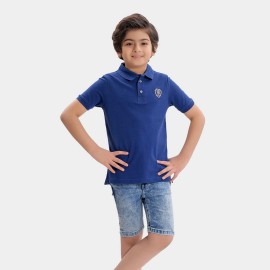 Polo Golf Logo Boys Blue T-Shirts