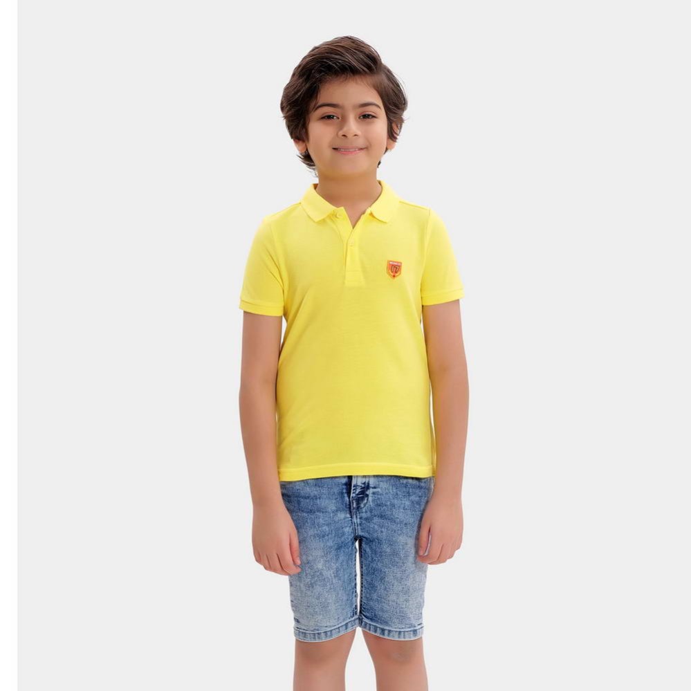 17 Logo Boys Yellow T-Shirts