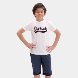 Oakland 1982 Boys White T-Shirts