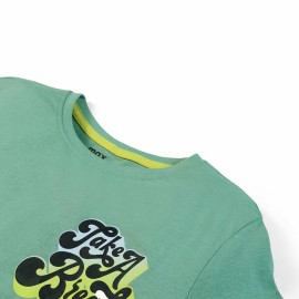 Take a Berack Boys Light Green T-Shirts