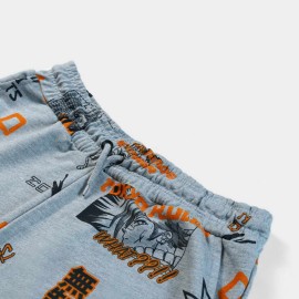 Pull On Boys Gray Shorts