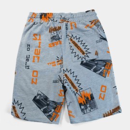Pull On Boys Gray Shorts