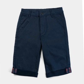 2 Pockets Cross-Boys Navy blue-Shorts
