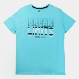 Break Limit Boys Light Blue T-Shirts