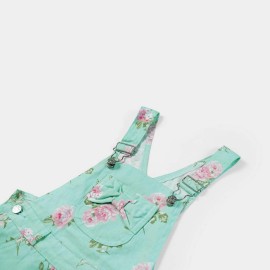 Sweet Kid Light Green Dungarees