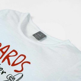 Boards Girls White T-Shirts