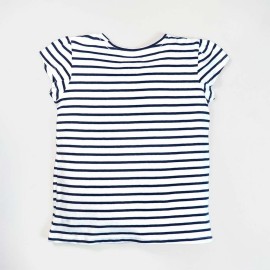 Summer Girls Blue & White Lining T-Shirts