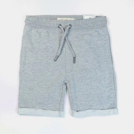 Straight Pockets Boys Ash Gray Shorts