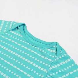 Shapes Infants Light Blue Rompers and Body suits