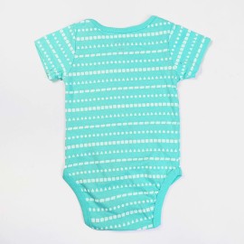 Shapes Infants Light Blue Rompers and Body suits