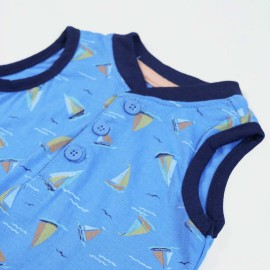 Smart Infants Blue Rompers and Body suits