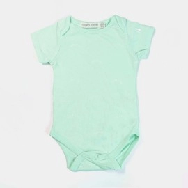 Paradise Infants Light Green Rompers And Body Suits