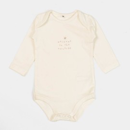 Welcome Infants Brown off White 3pcs Rompers and Body suits