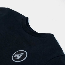 A Logo  Boys Black T-Shirts