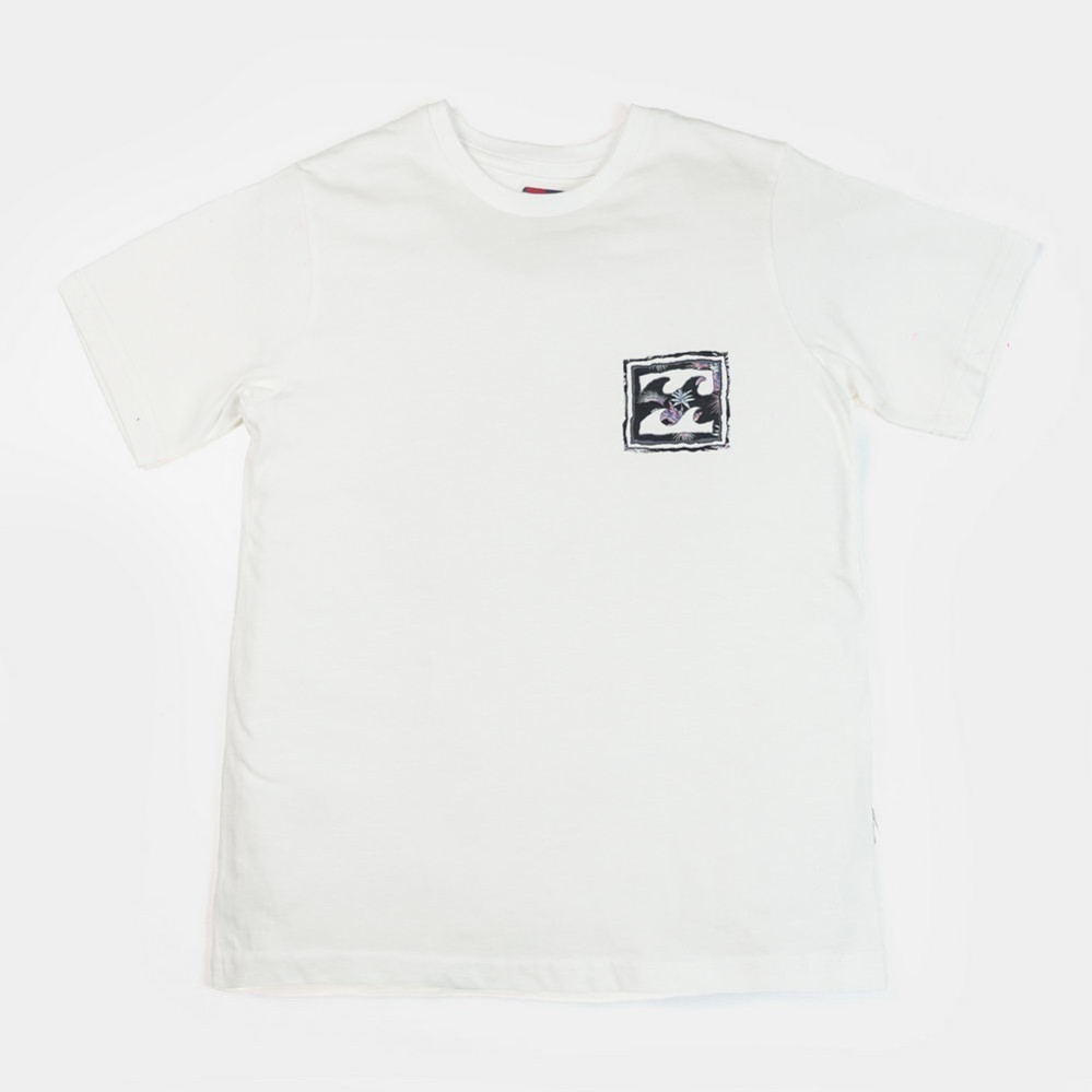 Coconut Tree Boys White T-Shirts