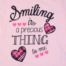 Smiling-Girls-Light|Pink-T-Shirts