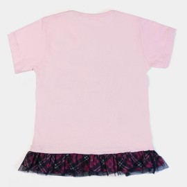 Smiling-Girls-Light|Pink-T-Shirts