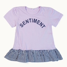 Sentiment-Girls-Purple-T-Shirts