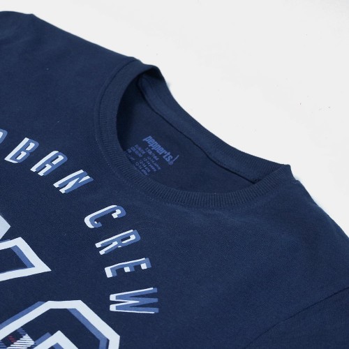 Urban Crew Boys Navy Blue T-Shirts